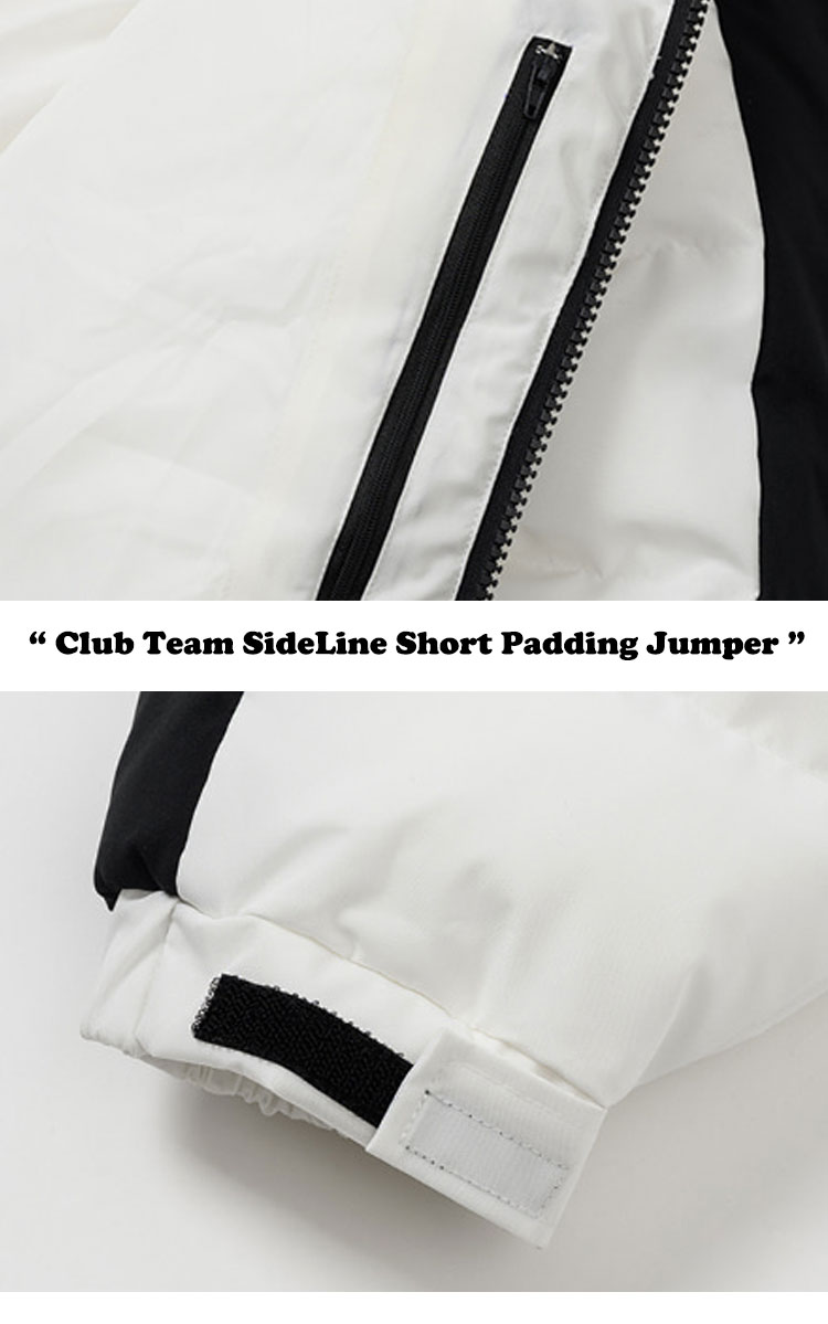 エフシーエムエム アウター ダウン FCMM メンズ レディース Club Team SideLine Short Padding Jumper 全2色 FC709901 FBDJPC7099WT/BK ウェア｜drescco｜05