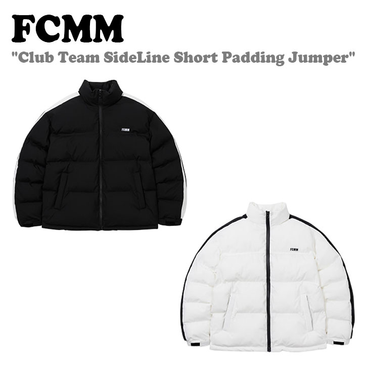 エフシーエムエム アウター ダウン FCMM メンズ レディース Club Team SideLine Short Padding Jumper 全2色 FC709901 FBDJPC7099WT/BK ウェア｜drescco