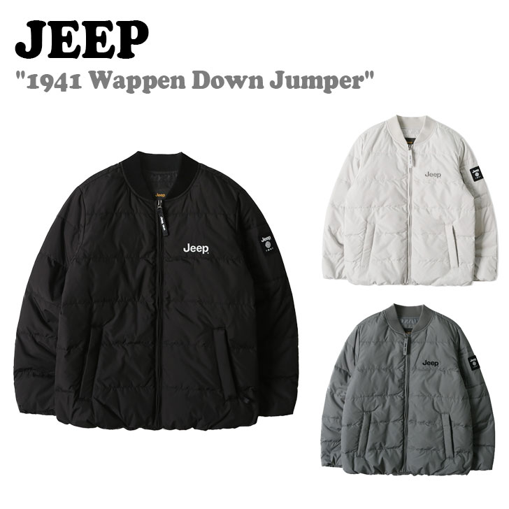 ジープ ダウン Jeep 1941 Wappen Down Jumper 1941 ワッペン ダウンジャンパー 全3色 JN4JPU492BK/IV/KH ウェア :ct jp23 jn4jpu492:1WEEK