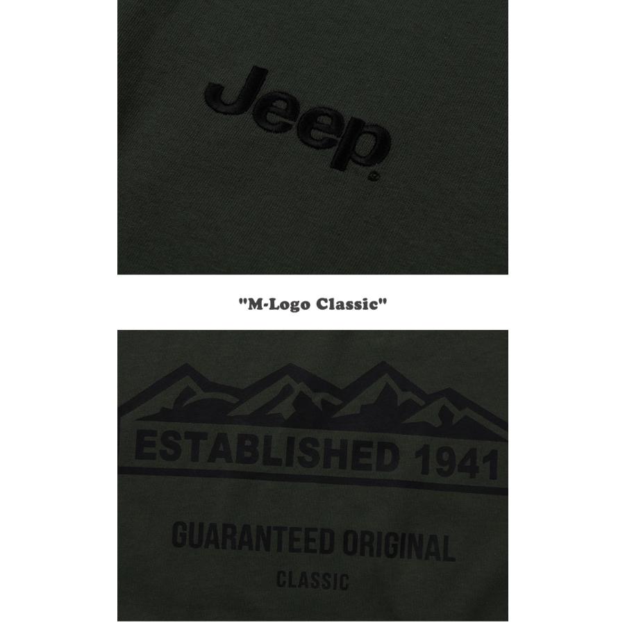 ジープ 半袖Ｔシャツ JEEP メンズ レディース M-Logo Classic エム ロゴ クラシック 全7色 JO5TSU173WH/KH/BL/MW/DG/MG/BE ウェア｜drescco｜06