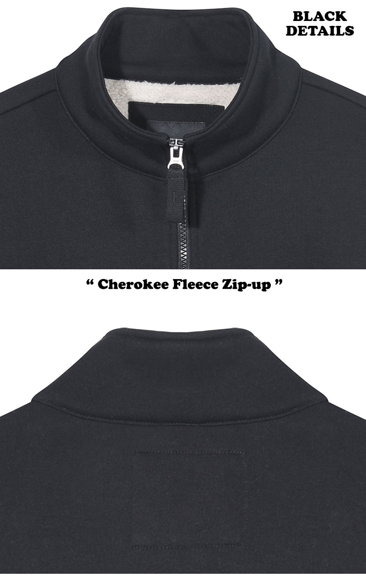 ジープ フリース Jeep メンズ レディース Cherokee Fleece Zip-up チェロキー フリースジップアップ 全2色JO5TZU839BK/MG ウェア｜drescco｜03