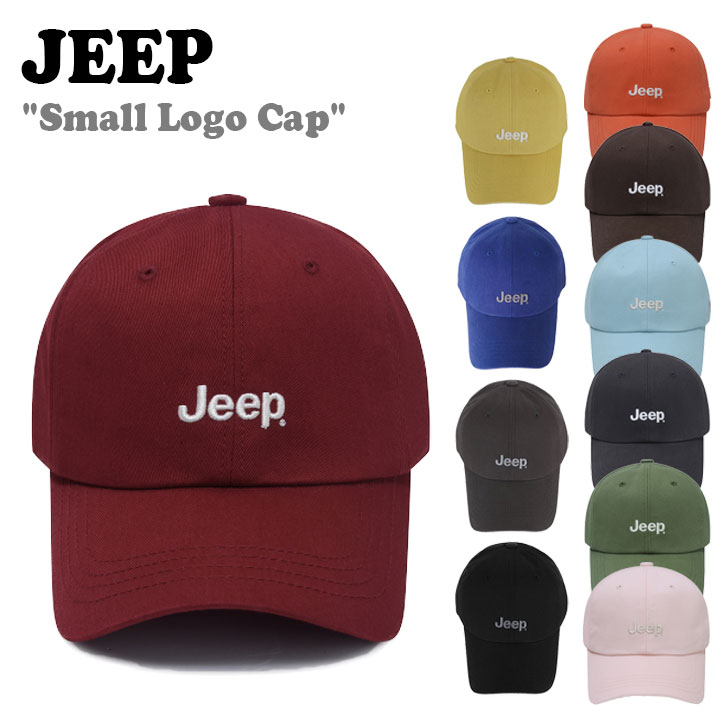 ジープ キャップ Jeep メンズ レディース Small Logo Cap スモールロゴキャップ 全11色 JO5TZU839OR/DB/KH/GR/SB/MU/RB/CG/DG/LP/BG ACC｜drescco