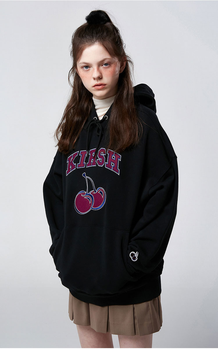 キルシー パーカ KIRSH 正規販売店 ARCH CHERRY LOGO SWEAT SET-UP