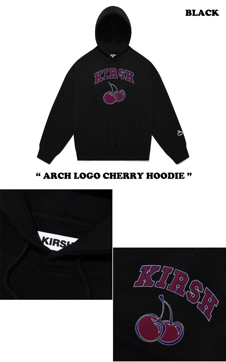 キルシー パーカ KIRSH 正規販売店 ARCH CHERRY LOGO SWEAT SET-UP