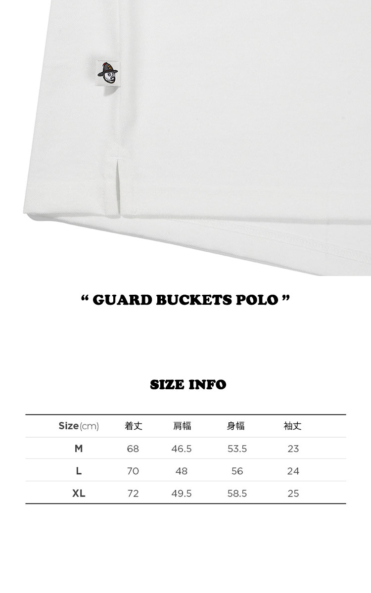 マルボンゴルフ ポロシャツ MALBON GOLF メンズ GUARD BUCKETS POLO