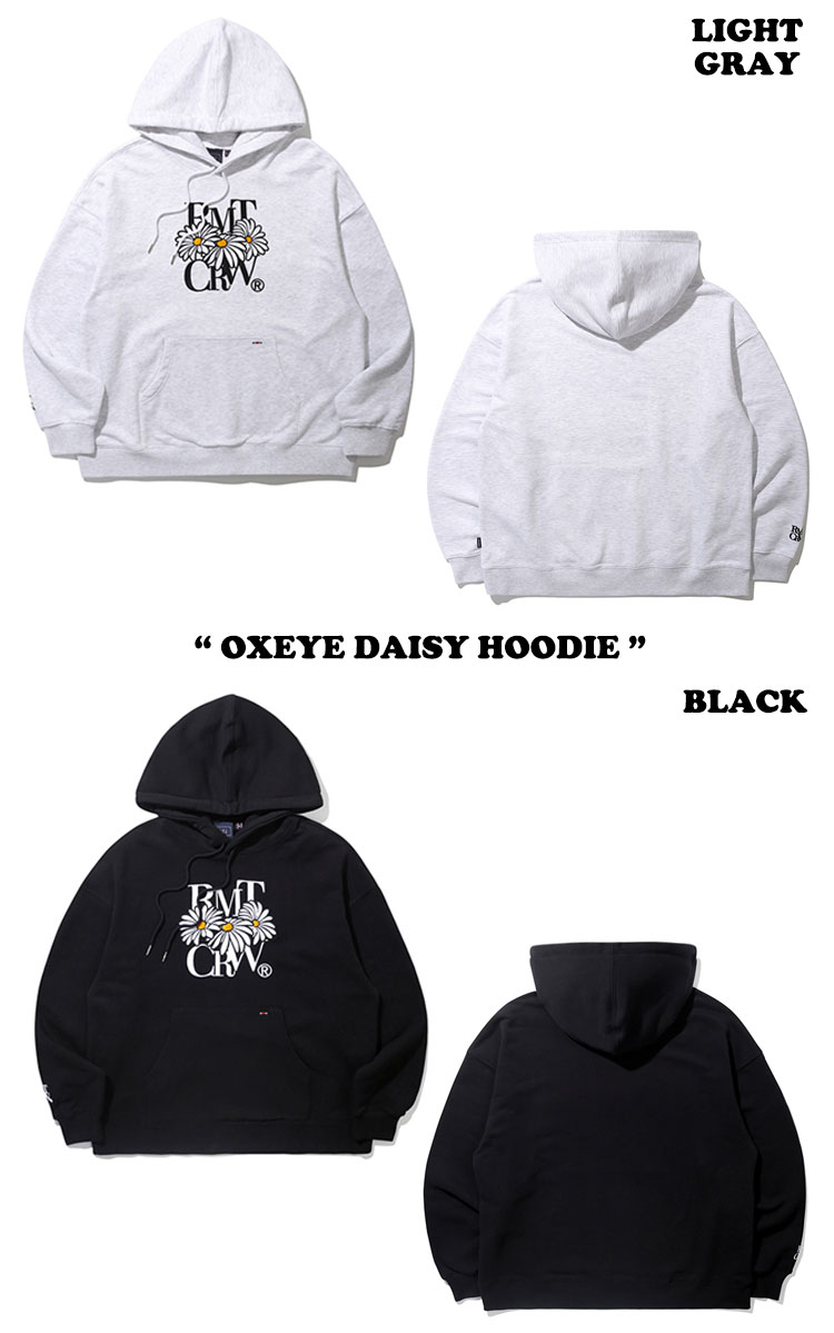 ロマンティッククラウン パーカー ROMANTIC CROWN 正規販売店 OXEYE DAISY HOODIE オックスアイ デイジー フーディー 全3色 22RCFWTHDU005BK/MK/LGR ウェア｜drescco｜02