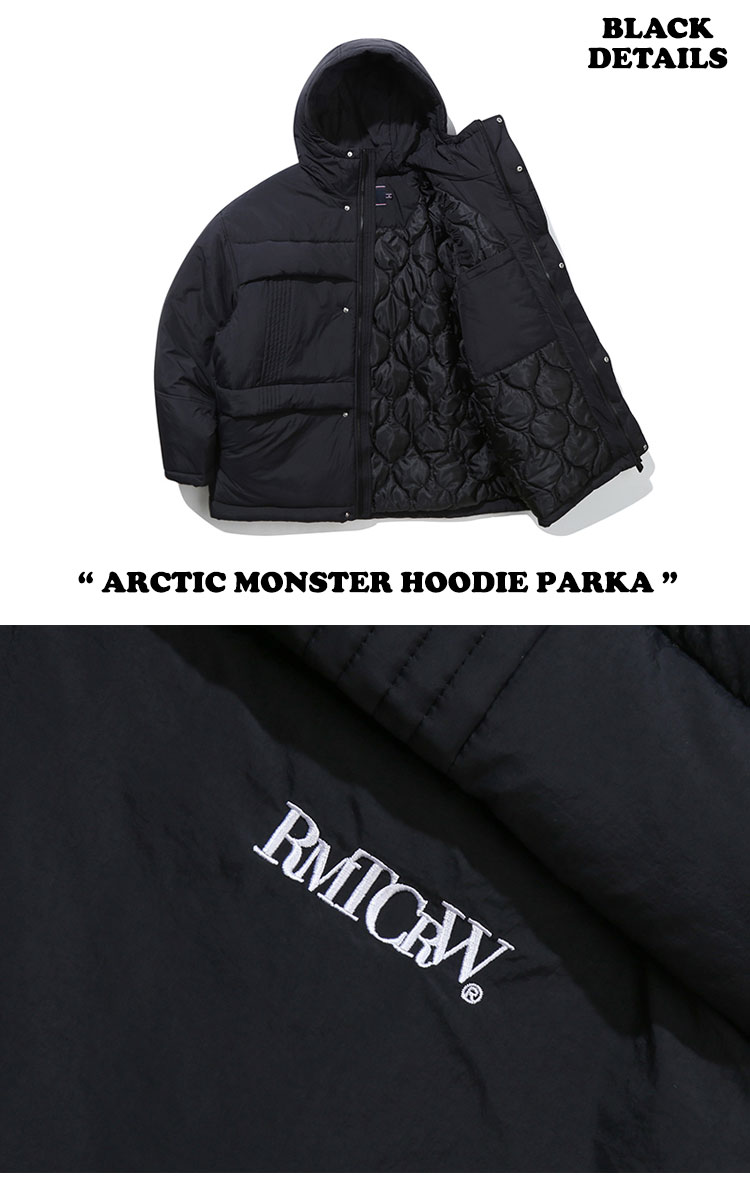 ロマンティッククラウン アウター ROMANTIC CROWN 正規販売店 ARCTIC MONSTER HOODIE PARKA 全2色 23RCFWOJPU001 ウェア｜drescco｜04