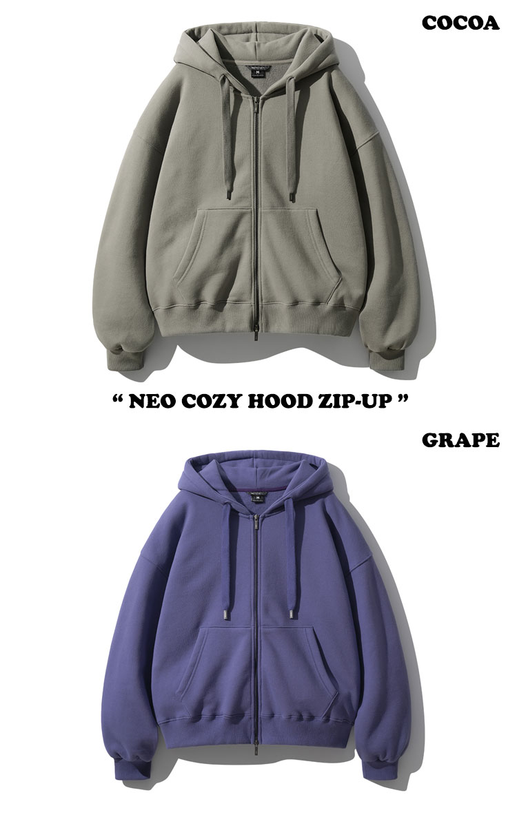 ダブリューブイ プロジェクト パーカー WV PROJECT 正規販売店 Neo Cozy Hood Zipup ネオ コージー フード ジップアップ  全6色 JJHD7647 ウェア