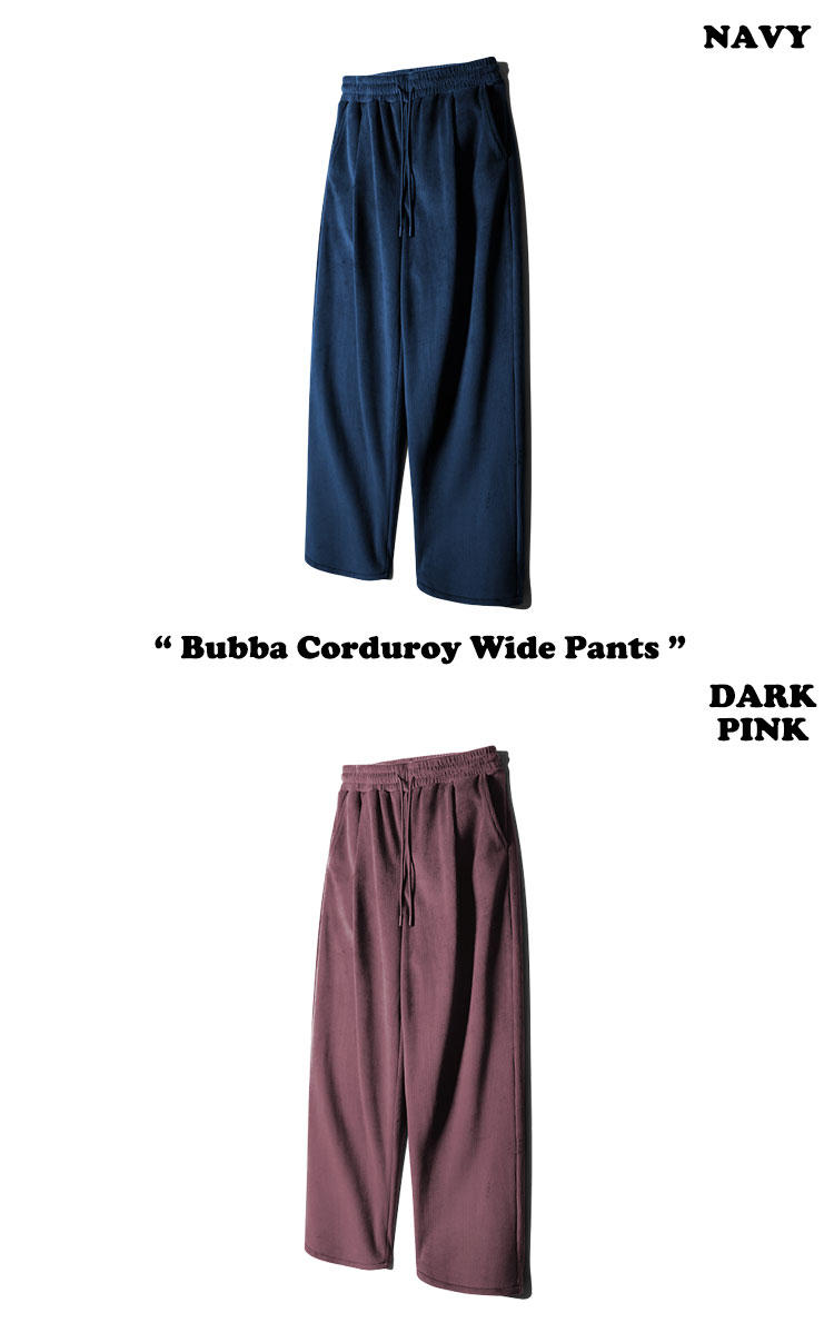 WVプロジェクト ボトムス WV PROJECT 正規販売店 Bubba Corduroy Wide Pants バーバ コーデュロイ ワイド パンツ 全5色 JJLP7692 ウェア｜drescco｜02