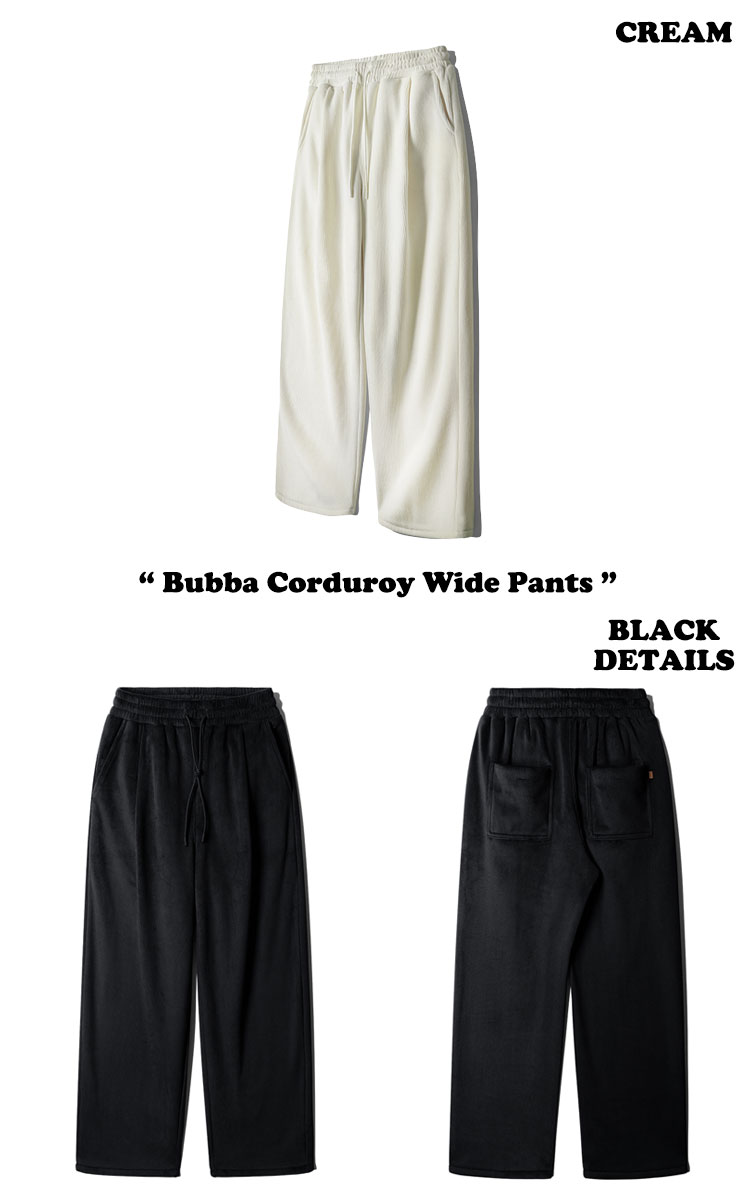 WVプロジェクト ボトムス WV PROJECT 正規販売店 Bubba Corduroy Wide Pants バーバ コーデュロイ ワイド パンツ 全5色 JJLP7692 ウェア｜drescco｜04