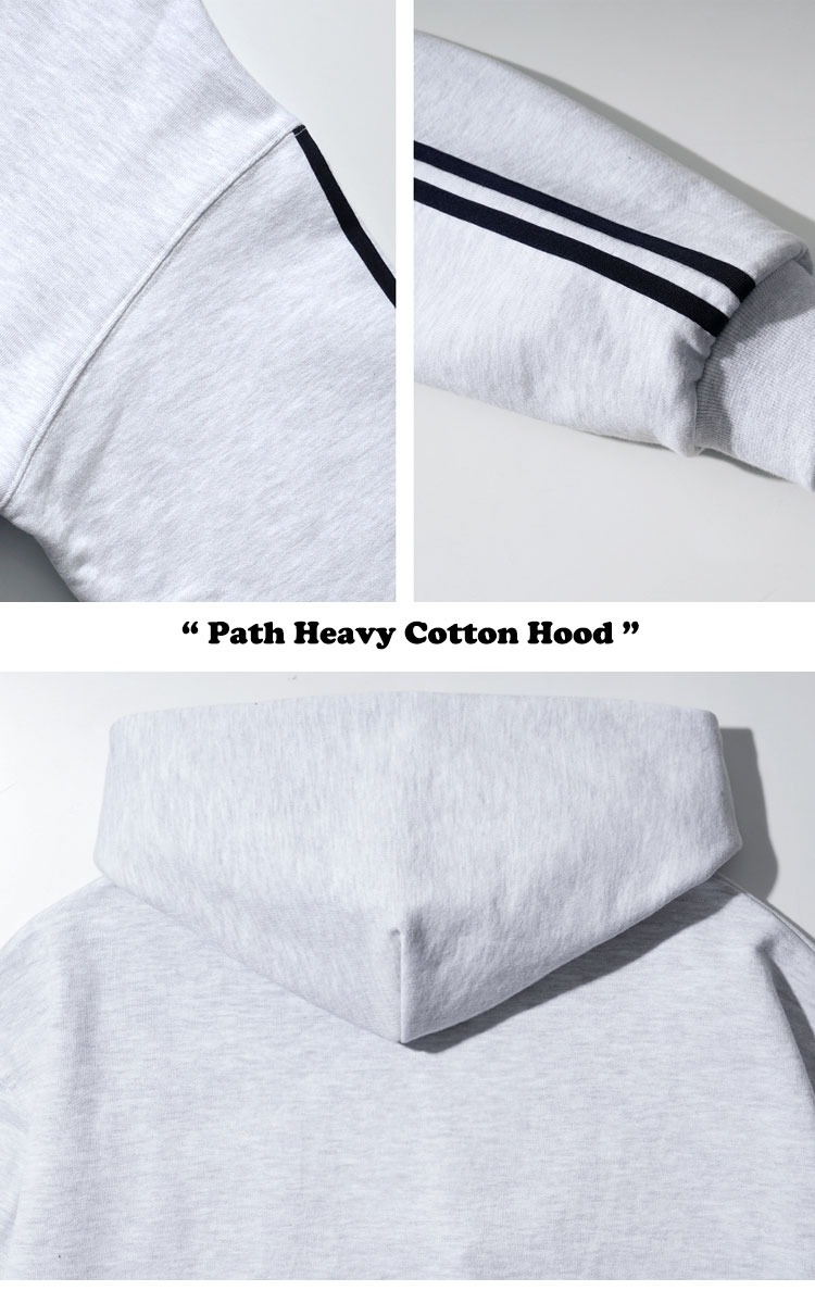 WVプロジェクト パーカー WV PROJECT 正規販売店 Path Heavy Cotton Hood パス ヘビーコットン フード 全4色 JNHD7701 ウェア｜drescco｜06