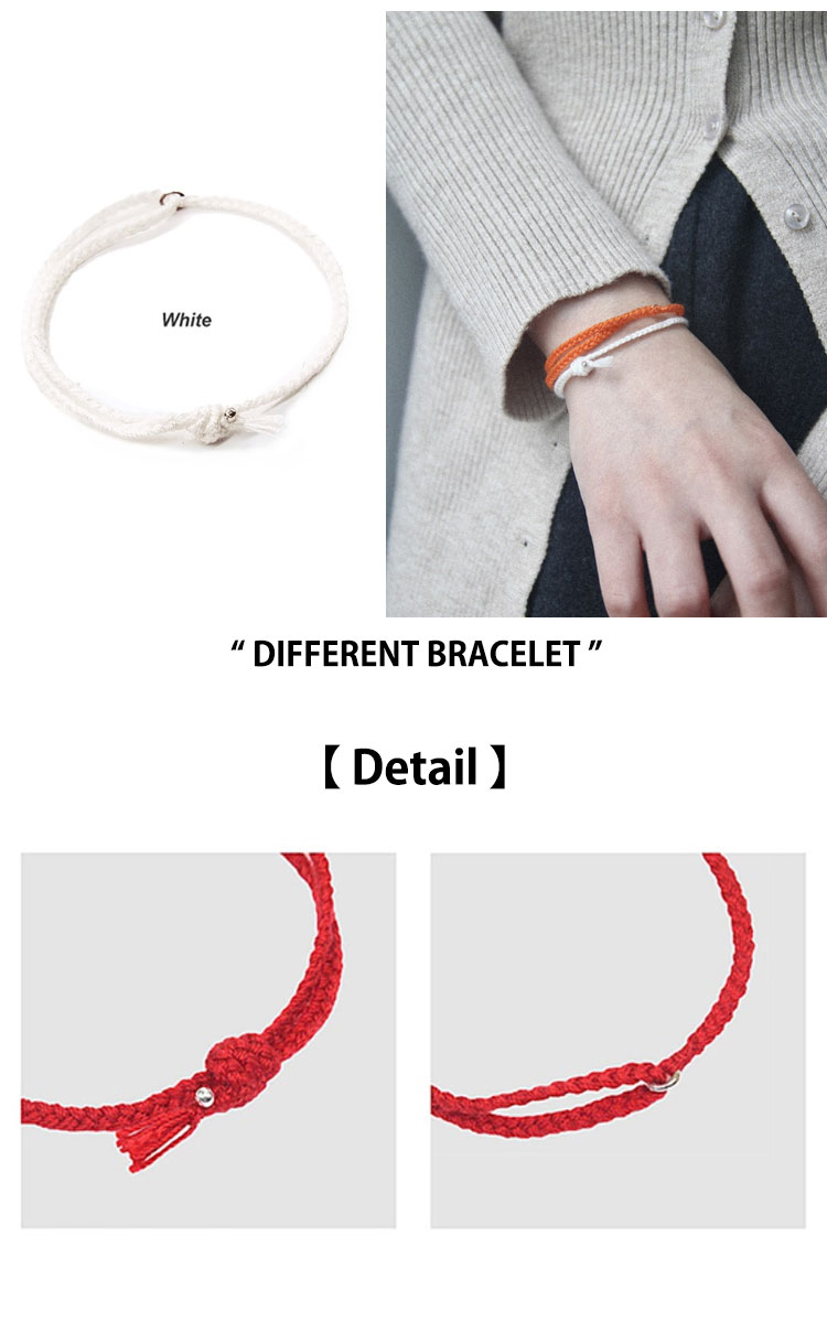 【即納有/国内発送】チェチャンナムメイド ブレスレット ccnmade 正規販売店 DIFFERENT BRACELET ディファレント ブレスレット  7色 1000000784 ACC