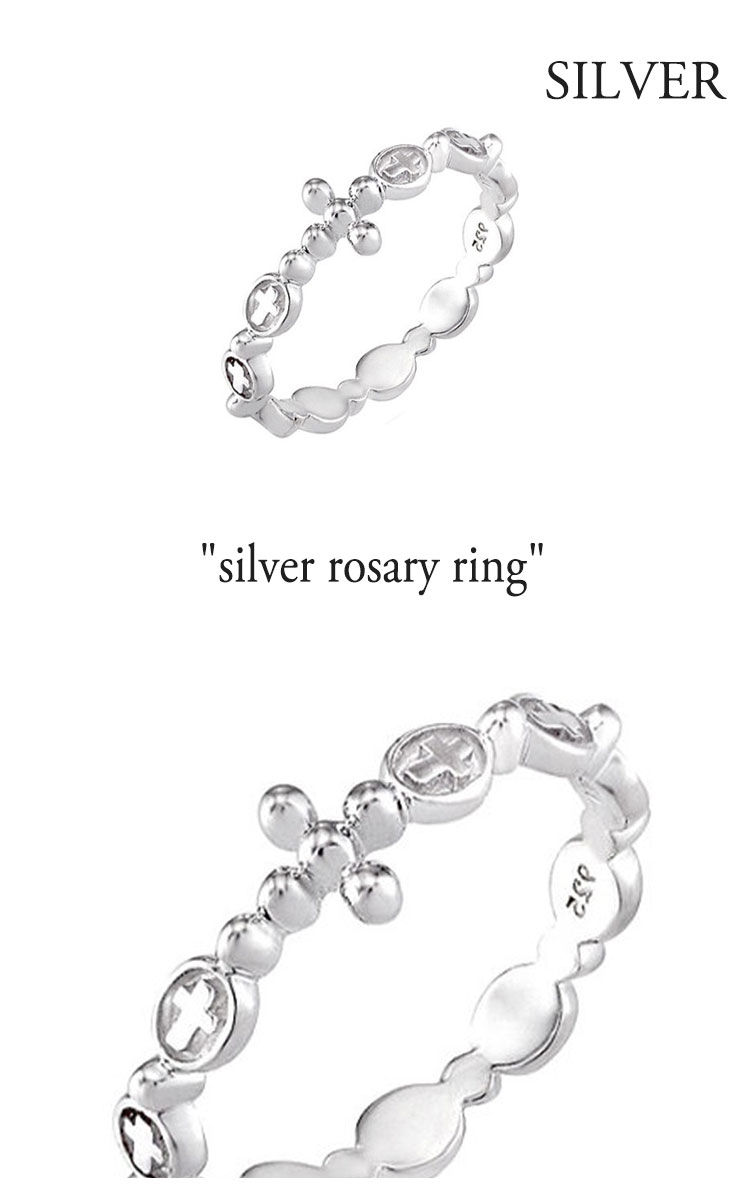 ジョセフ サングムル 指輪 リング joseph sungmul 正規販売店 silver rosary ring シルバー ロザリオ リング SILVER 韓国アクセサリー 4079335105 ACC｜drescco｜02