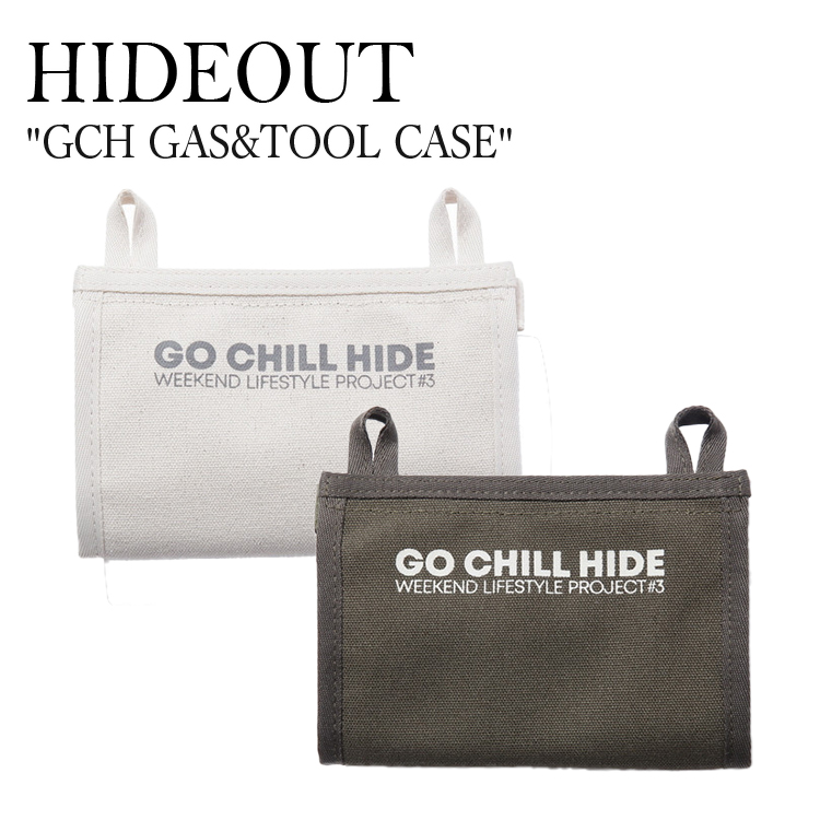 ガス缶 カバー イソ CB缶 CB缶カバー ハイドアウト ケース HIDEOUT GCH GAS&TOOL CASE ツールケース 収納 ブタンガス カセットボンベ 丈夫 301696557/8 OTTD｜drescco