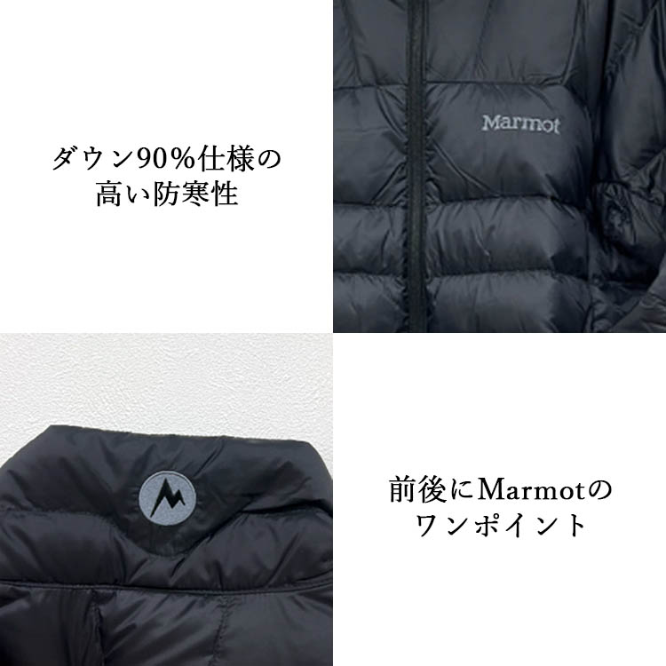 アウター　ダウン　ダウンジャケット　マーモット　Marmot　正規品　メンズ　おしゃれ　防水　防寒　軽量　プレゼント　ブラック　レッド　TSFMD205