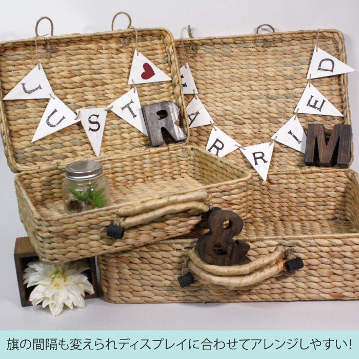 ラプンツェル ウェディング 結婚式 フラッグ 旗 ガーランド 【公式通販】