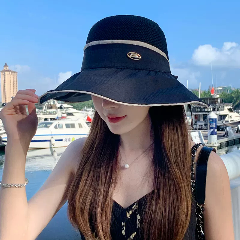 Mexican日焼け防止帽子女性の新しい夏の日よけ漁師の帽子 UV 保護顔日よけ帽子