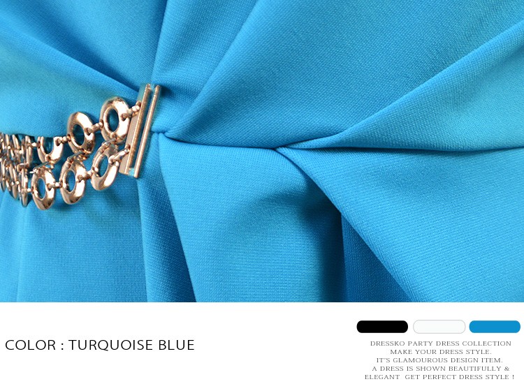 カシュクール ジャージー ワンピース 送料無料 GOLDビジュー付9分袖