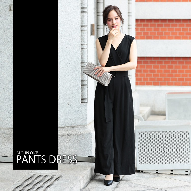 belinda de caprisレース オールインワン ワイド パンツ 結婚式