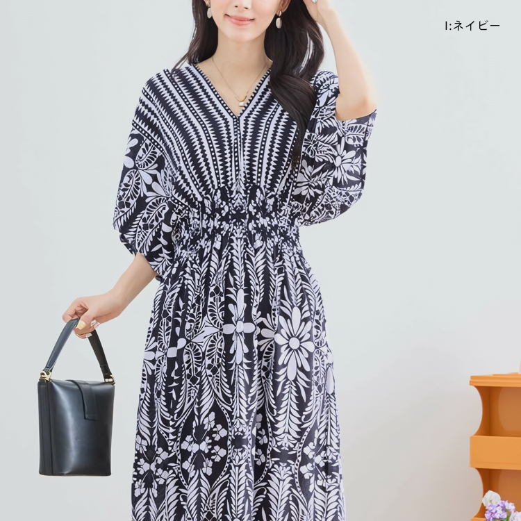 ワンピース 夏 レディース リゾート ロングワンピース 半袖 ゆったり