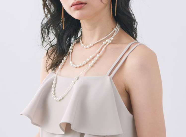【新品未使用】アンテプリマANTEPRIMA  パール 4パーツ 3wayロングネックレス 入園入学結婚披露発表お呼ばれパーティー アンテプリマ ホワイトパール ロングネックレス｜Yahoo!フリマ（旧