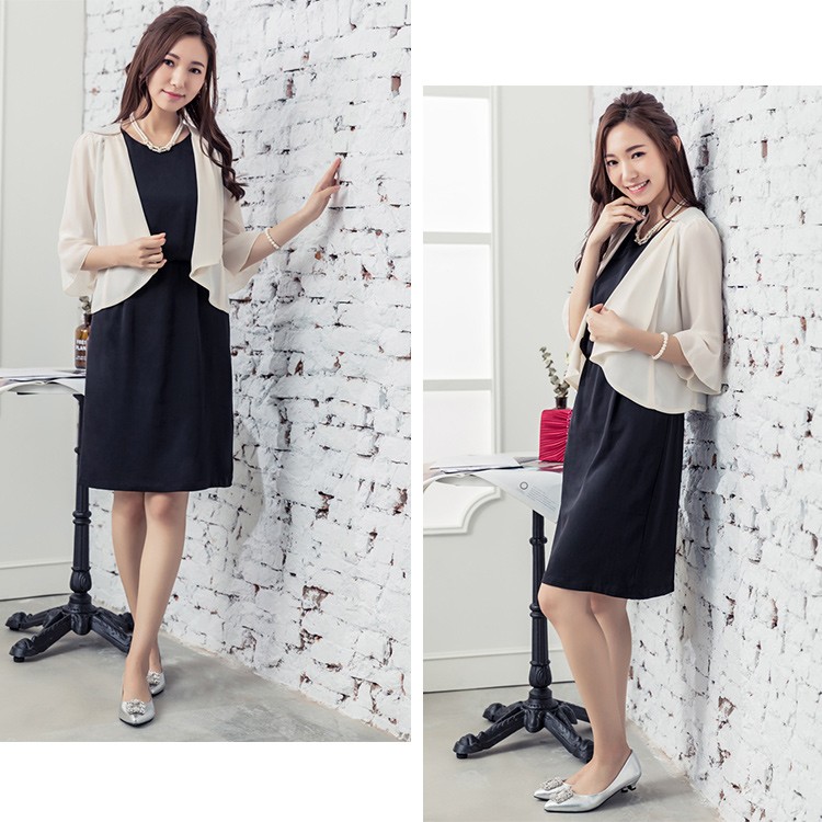 ボレロ カーディガン 結婚式 ジャケット フォーマル シフォン 軽量 羽織り 薄手 カーディガン 大きいサイズ ストール 披露宴 ドレス ワンピース Cy111 パーティードレス ワンピース通販 通販 Yahoo ショッピング