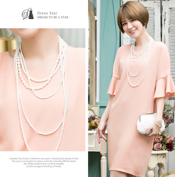 DRESS+（ドレスプラス） ネックレス パール ロング 結婚式 パーティー