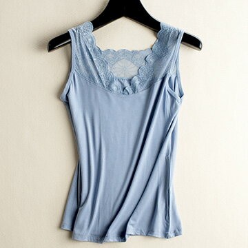 DRESS+ キャミソール インナー レース 重ね着 見せる タンク