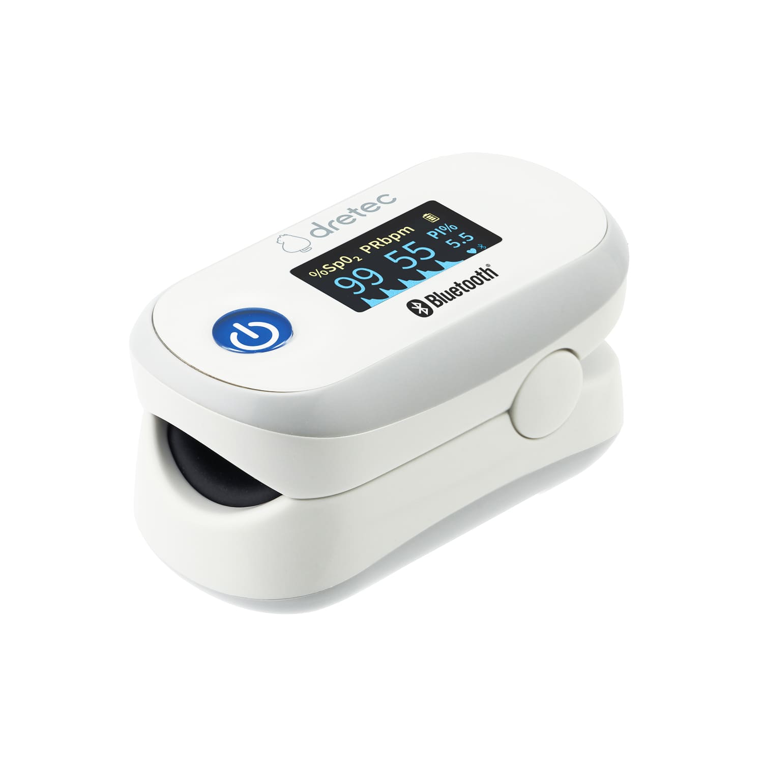 ドリテック 公式 血圧計 パルスオキシメータ SpO2 血中酸素濃度 脈拍数 PI値