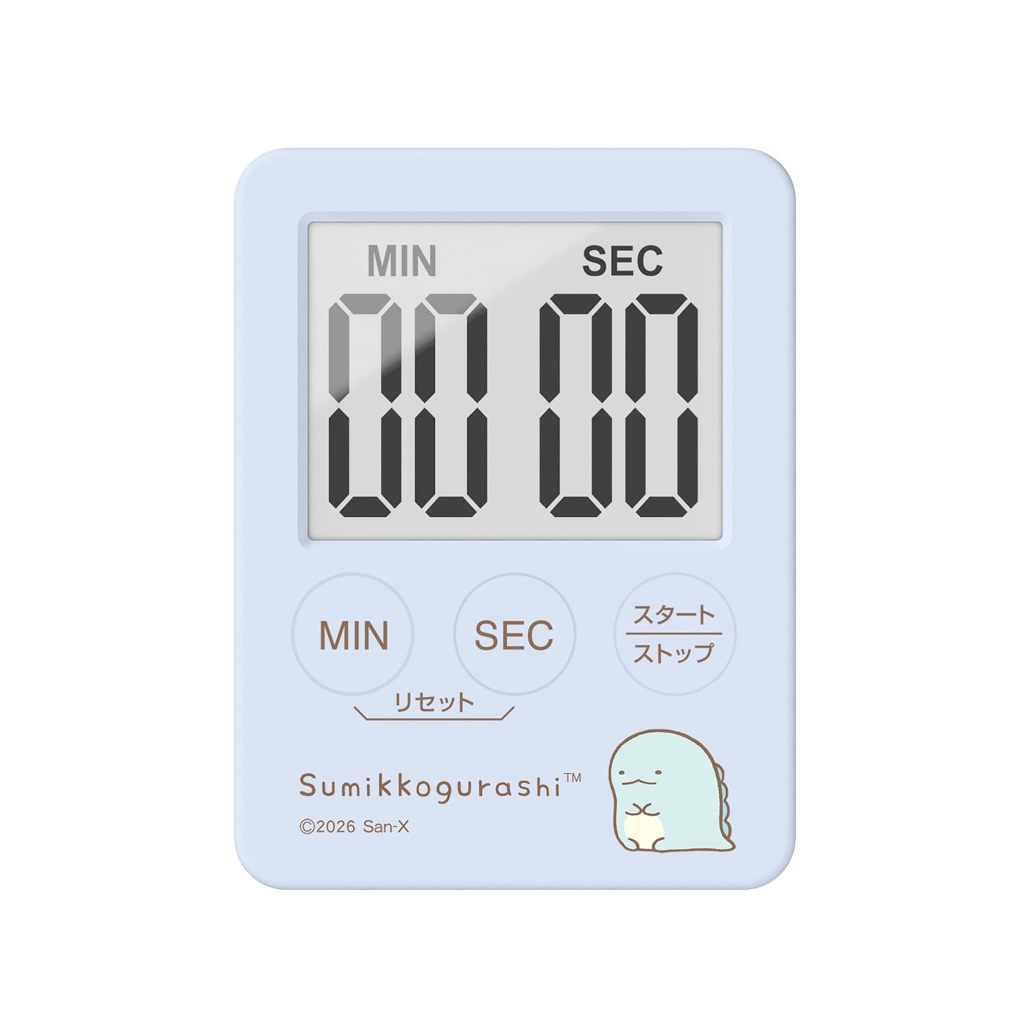ドリテック 【再入荷】 公式 キッチンタイマー 薄型 デジタル すみっコ