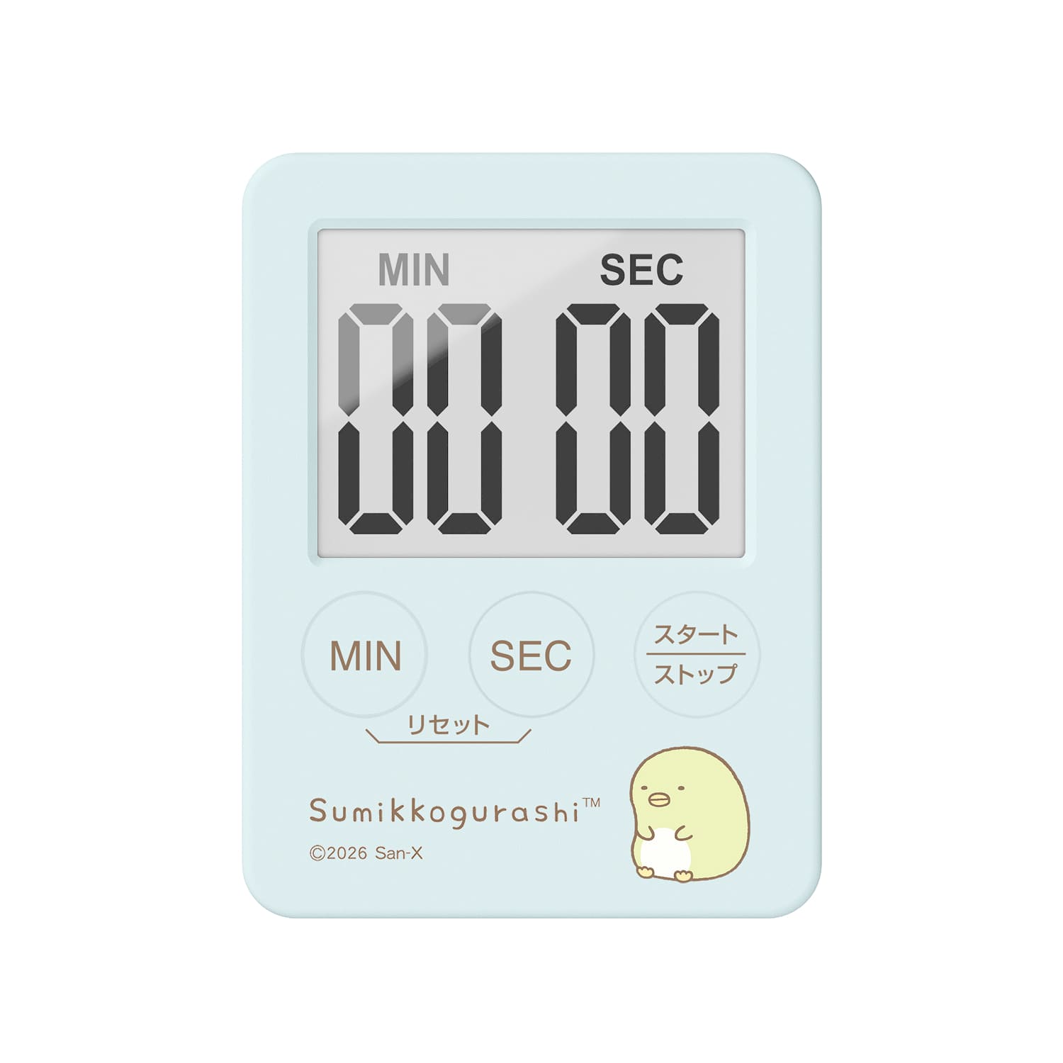 ドリテック 【再入荷】 公式 キッチンタイマー 薄型 デジタル すみっコ