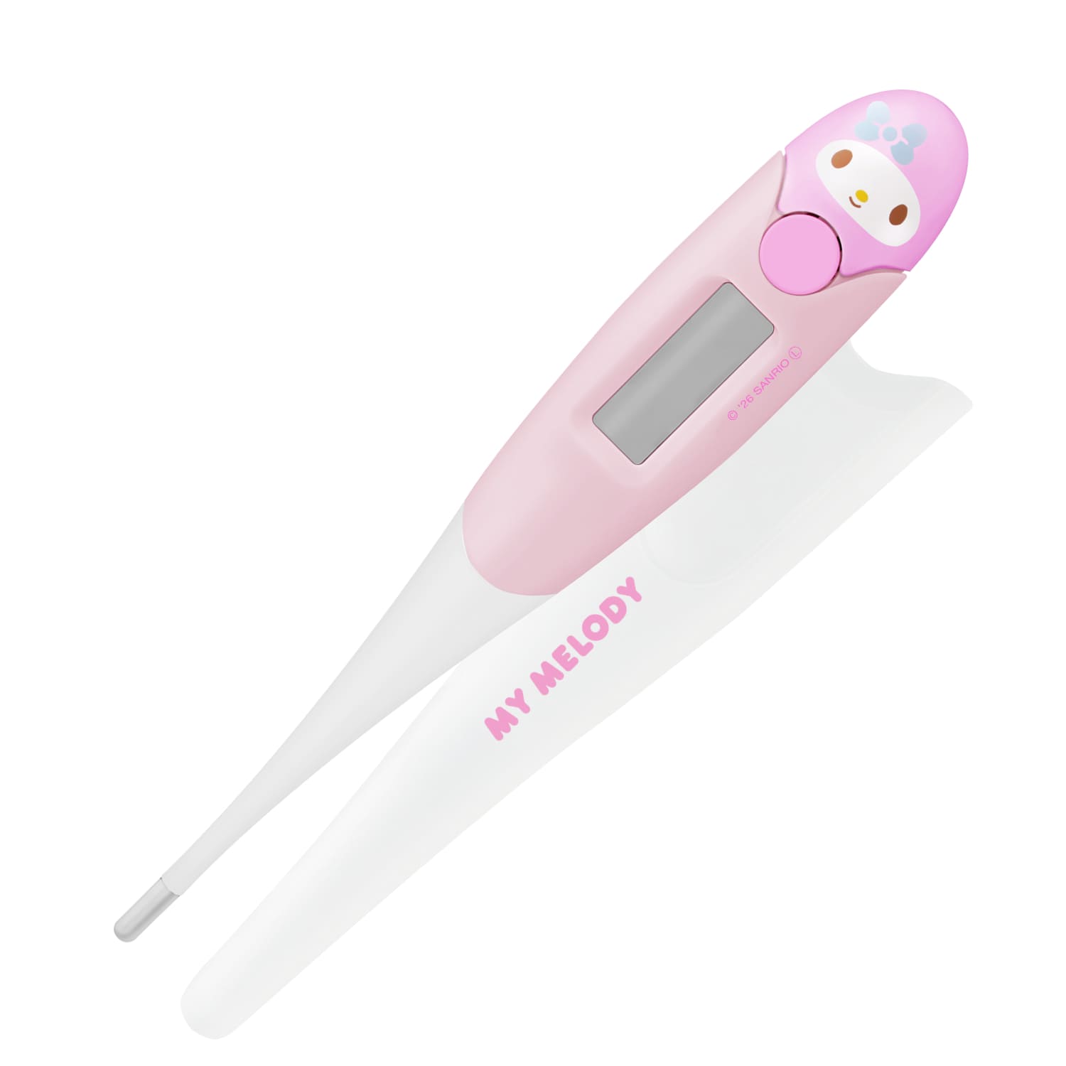 激カワッ(⁠◍⁠•⁠ᴗ⁠•⁠◍⁠)⁠マイメロ❤ケース付き体温計♥実測式♥サンリオ ドリテック 【新色登場！】 公式 体温計 予測式 脇式 15秒 正確 早い