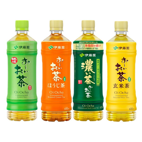 伊藤園（ITO EN） お茶 お〜いお茶 緑茶 濃い茶 600ml ×48本 24本×2