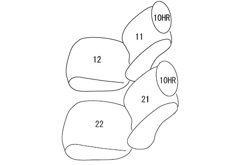 働くクルマ ストロングレザー キルトタイプ ET-1411-01 サクシード