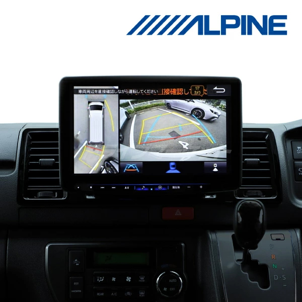 HIACE専用 Alpine フローディンクナビ11インチ ハイエース/レジアスエース（200系）専用 11型カーナビ