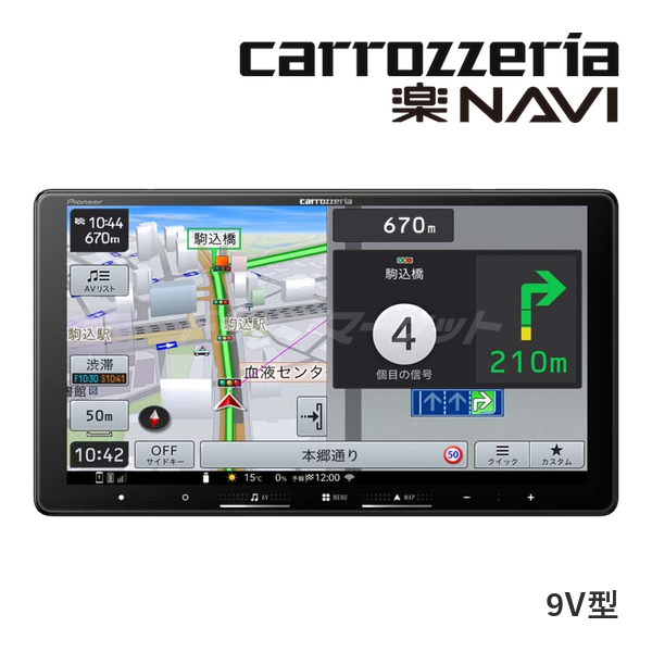 AVIC-RQ723 �p�C�I�j�A �J���b�c�F���A �y�i�r 9�C���` �J�[�i�r �t���Z�O�n�f�W/DVD/CD/Bluetooth/SD/USB Apple CarPlay/Android Auto�Ή�