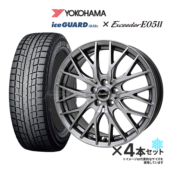 iceGUARD 新品スタッドレスタイヤ ホイール4本セット 205/60R16 / 2025