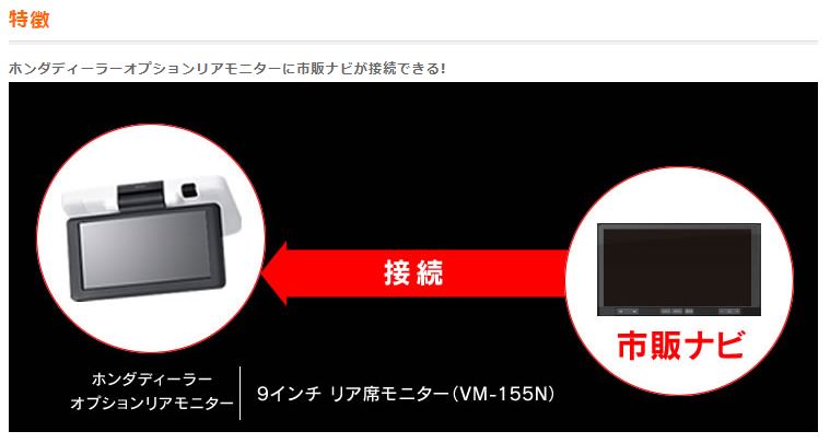 RMX-03 ビートソニック リアモニターアダプター ホンダディーラーオプションリアモニターに市販ナビが接続できる BEAT-SONIC :  bermx03 : ドライブマーケットYahoo!店 - 通販 - Yahoo!ショッピング