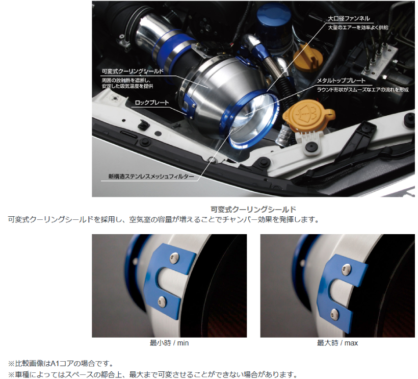 BLITZ 42000 ブリッツ アドバンスパワーエアクリーナー 本体 A1