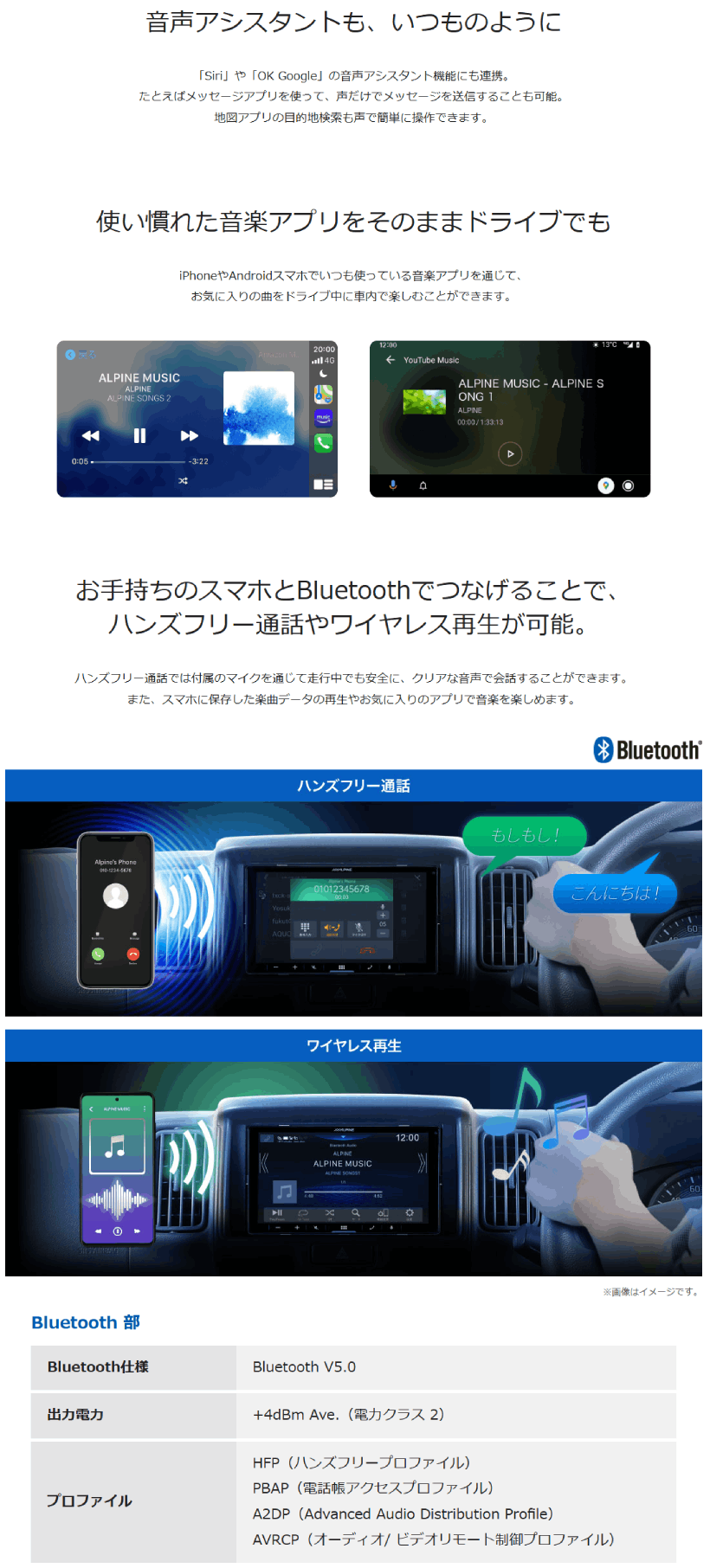 ALPINE DA7-WL アルパイン 6.8インチ ディスプレイオーディオ