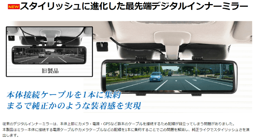 ドリームメーカー（DreamMaker） DMDR-32 デジタルインナーミラー＋