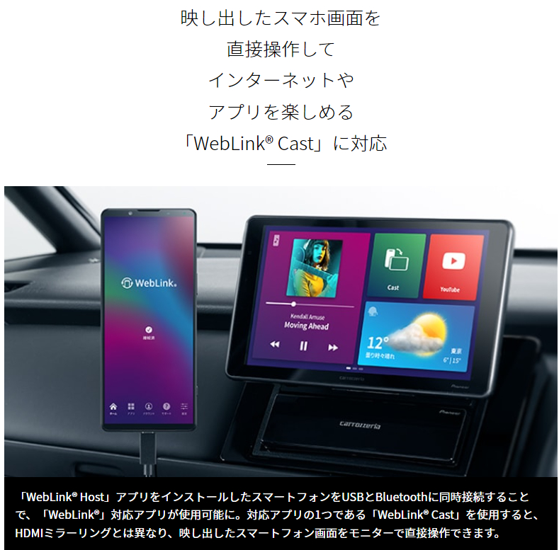 カロッツェリア　dmh-sf500 ディスプレイオーディオ　9インチ パイオニア、カロッツェリアの9インチ大画面ディスプレイオーディオ