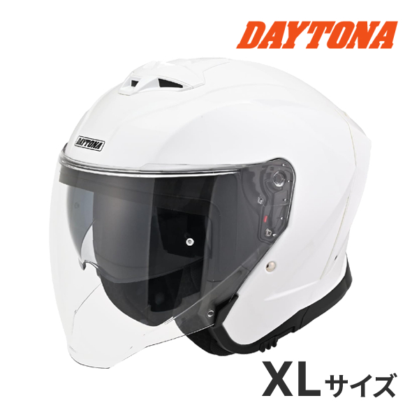 �f�C�g�i DN-006SJ �w�����b�g �z���C�g XL(61-62cm) �o�C�N�p�w�����b�g �W�F�b�g�w�����b�g SG�K�i �X�s�[�J�[�z�[�� ���� 61079 DAYTONA