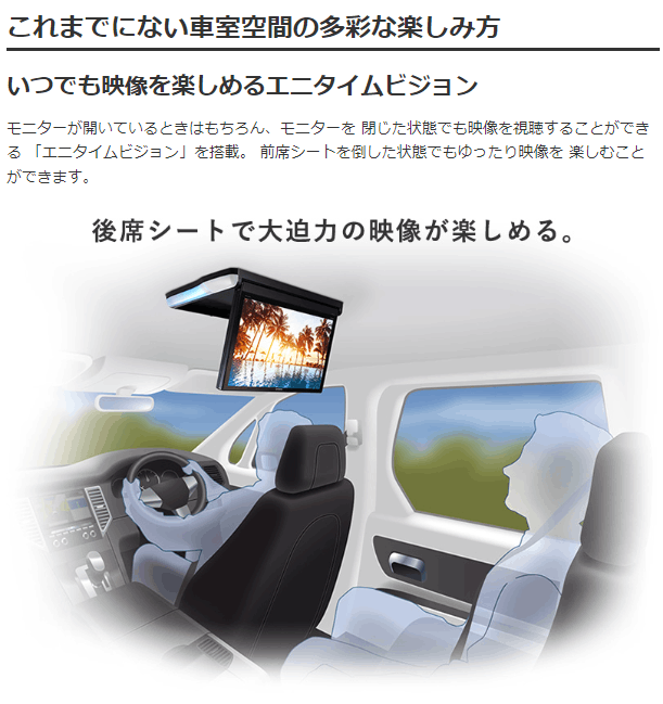 カロッツェリア TVM-FW1300II-B パイオニア 13.3V型フルHD
