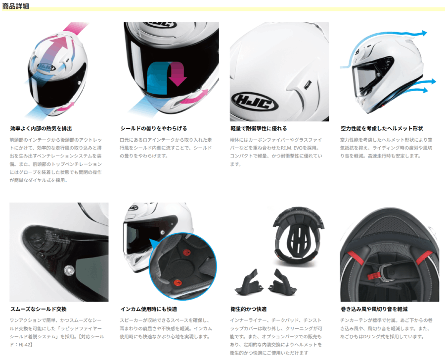 HJC HJC RPHA12 ソリッド HJH255 マットブラック XL(60-61cm) JAPAN