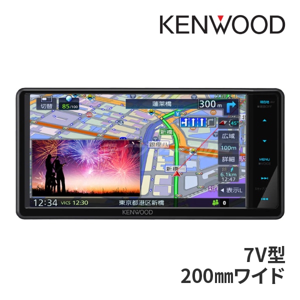 カロン！KENWOOD 7インチ インダッシュモニター Amazon | ケンウッド カーナビ 彩速 7インチ MDV-M808HD HD