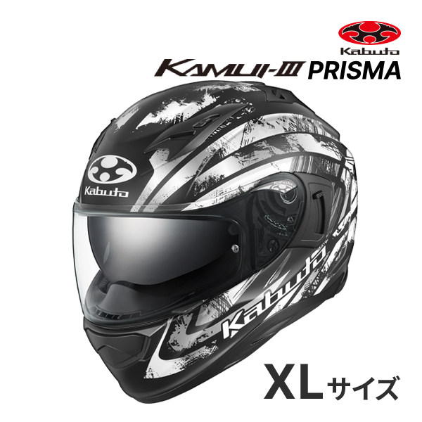 KAMUI-3 OGKカブト KAMUI 3 PRISMA フラットブラックシルバー XL