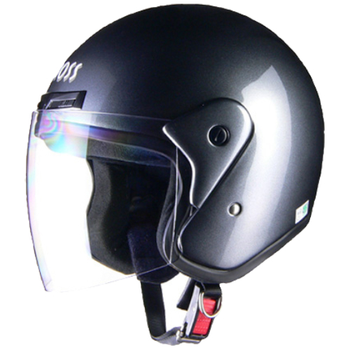 リード工業 LEAD CROSS CR-720 ジェットヘルメット キャンディーレッド