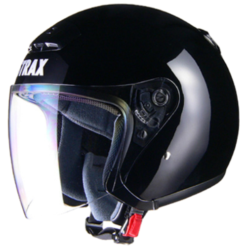 LEAD STRAX SJ-4 ジェットヘルメット ブラック・シルバー BIGサイズ(63〜64cm未満) バイク用 リード工業｜drivemarket｜02