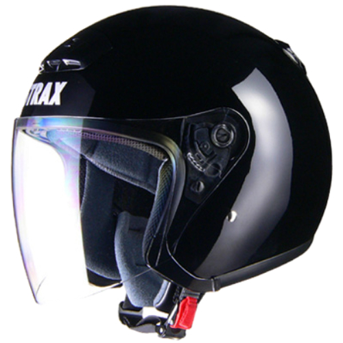 リード工業 LEAD STRAX SJ-4 ジェットヘルメット ブラック・シルバー
